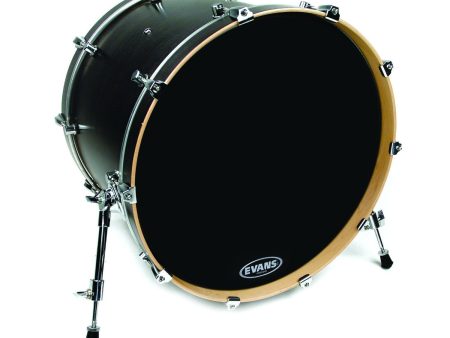 Evans EQ3 Resonant Black Tom Hoop Drum Head, No Port, 16 Inch Online Hot Sale