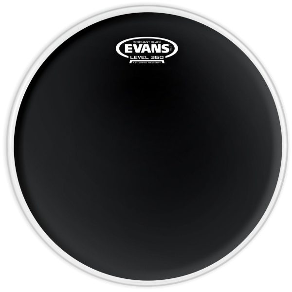 Evans Resonant Black Drum Head, 10  on Sale