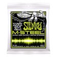 Ernie Ball M-Steel Regular Slinky Set, .010 - .046 Hot on Sale