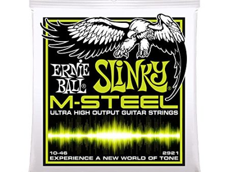 Ernie Ball M-Steel Regular Slinky Set, .010 - .046 Hot on Sale