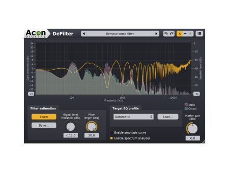 Acon Digital DeFilter Plug-in Discount