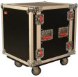 Gator 12U, 24  Deep Audio Road Rack Case with Casters (G-TOUR12UCA-24D) For Discount