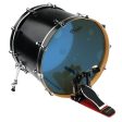 Evans 22” Hydraulic Blue Bass Drum Head Hot on Sale