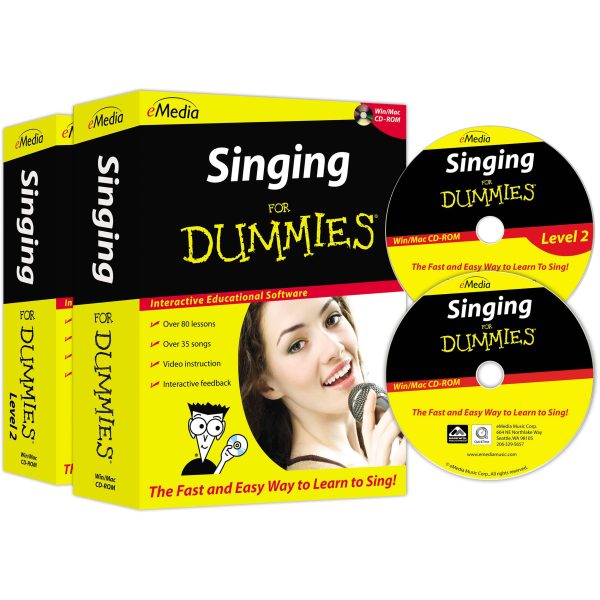 eMedia Singing for Dummies Deluxe - Macintosh (SINGDUMDLX) For Cheap