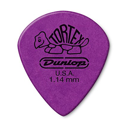 Dunlop 498P1.14 Tortex Jazz III XL, Purple, 1.4mm, 12 Player s Pack Supply