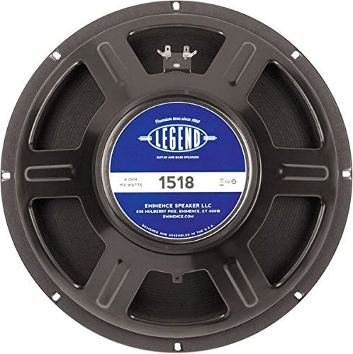 Eminence Legend 1518 15  Guitar Speaker, 150 Watts at 8 Ohms For Sale