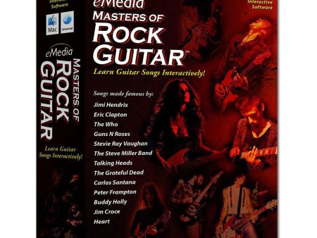 eMedia Masters of Rock Guitar - Macintosh (MROCKGUITAR) Discount