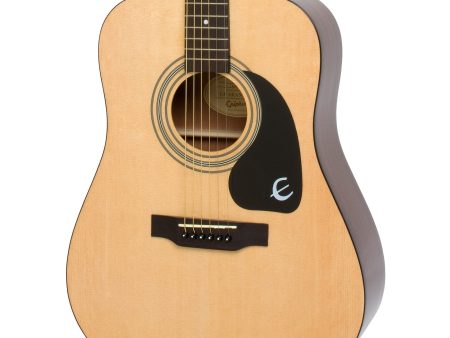 Epiphone Songmaker DR-100 Acoustic Dreadnought Guitar, Natural Online now