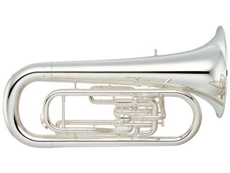 Yamaha YEP-201M Series Convertible Marching Bb Euphonium Silver Brass Tuba Discount