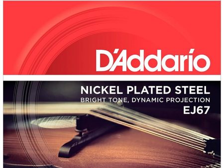 D Addario EJ67 Nickel Mandolin Strings Cheap