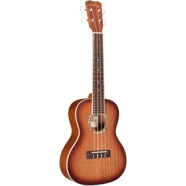 Cordoba 15CM-E Edge Burst Acoustic Electric Concert Ukulele Supply