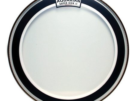 Aquarian Drumheads SKII18 Super-Kick II Double Ply 18  Bass Drum Head Supply