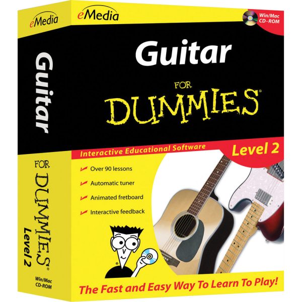 eMedia Guitar for Dummies 2 - Macintosh (GUITARDUM2) on Sale