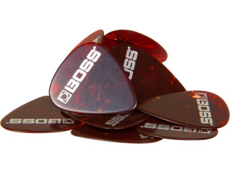 Boss BPK-12-ST Celluloid Pick Thin SHELL 12-Pack For Cheap