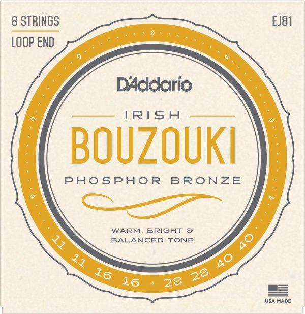 D Addario EJ81 Irish Bouzouki Strings For Cheap