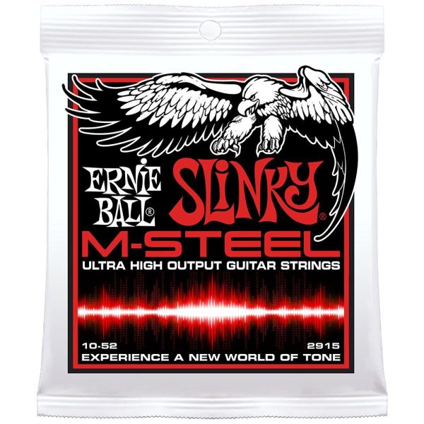 Ernie Ball M-Steel Skinny Top-Heavy Bottom Set, .010 - .052 Hot on Sale