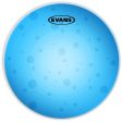 Evans 22” Hydraulic Blue Bass Drum Head Hot on Sale