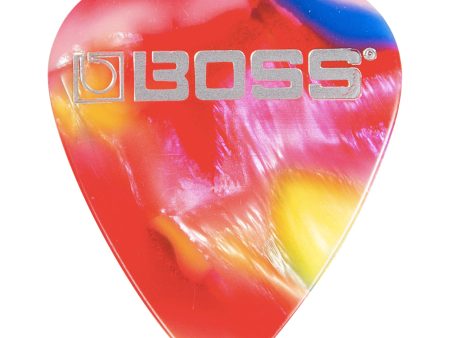 Boss BPK-12-MT Celluloid Pick Thin MOSIAC 12-Pack Online