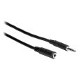 Hosa MHE-102 3.5mm TRS to 3.5mm TRS Headphone Extension Cable, 2 Feet Online now