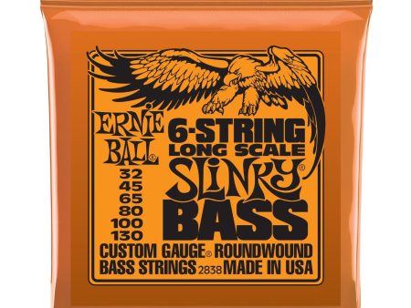 Ernie Ball 6-String Slinky Nickel Wound Bass Set, .032 - .130 Sale