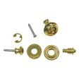 Dunlop SLS1032BR Straplok® Dual Design Strap Retainer System, Brass Sale