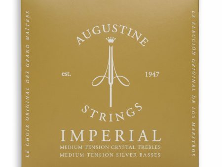 Augustine Augustine Imperial-Red Medium Tension Classical Guitar Strings Hot on Sale