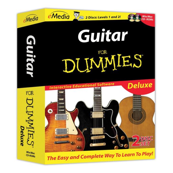 eMedia Guitar for Dummies Deluxe - Macintosh (GUITDUMDLX) For Sale