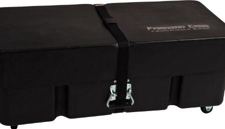 Compact Molded PE Drum Accessory Case with 4 Wheels Supply