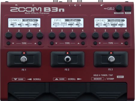 Zoom B3n Multi-Effects Processor for Bassists For Sale