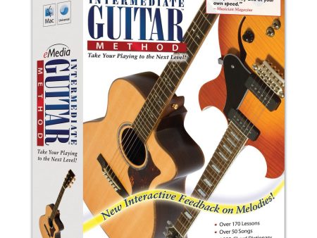 eMedia Intermediate Guitar Method - Windows (INTERGUITMETH) Sale