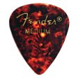 Fender 351 Shape Medium Classic Celluloid Picks, 12-Pack, Red Moto Online Sale