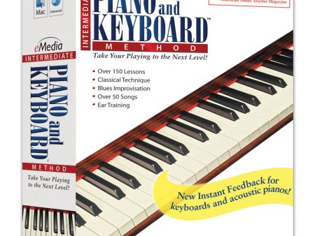 eMedia Intermediate Piano Method - Macintosh (INTERPIANO) Sale