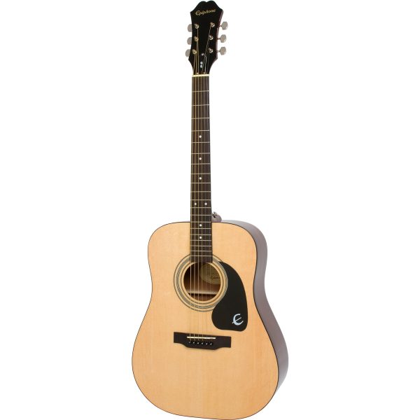 Epiphone Songmaker DR-100 Acoustic Dreadnought Guitar, Natural Online now