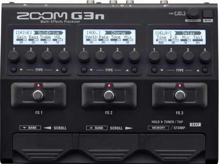 Zoom G3n Multi-Effects Processor for Guitarists Online Hot Sale