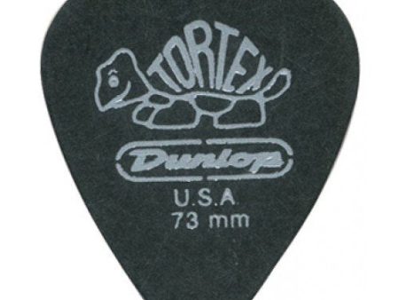 Dunlop 488P.73 Tortex® Pitch Black, .73mm, 12 Player s Pack For Discount