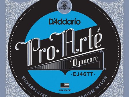 D Addario EJ46TT ProArte DynaCore Classical Guitar Strings, Hard Tension Discount