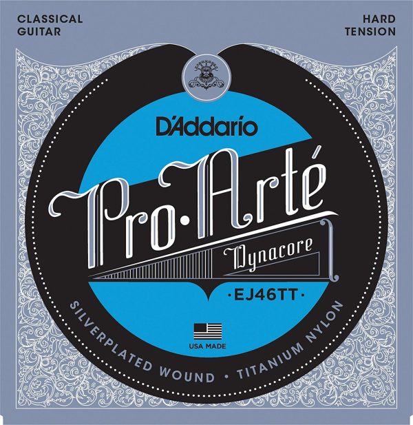 D Addario EJ46TT ProArte DynaCore Classical Guitar Strings, Hard Tension Discount