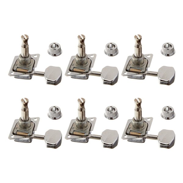 Fender 70s  F  Style Guitar Tuning Machines Chrome, Set of 6 Online