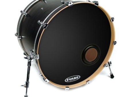 Evans REMAD Resonant Bass Drum Head, 24  Online