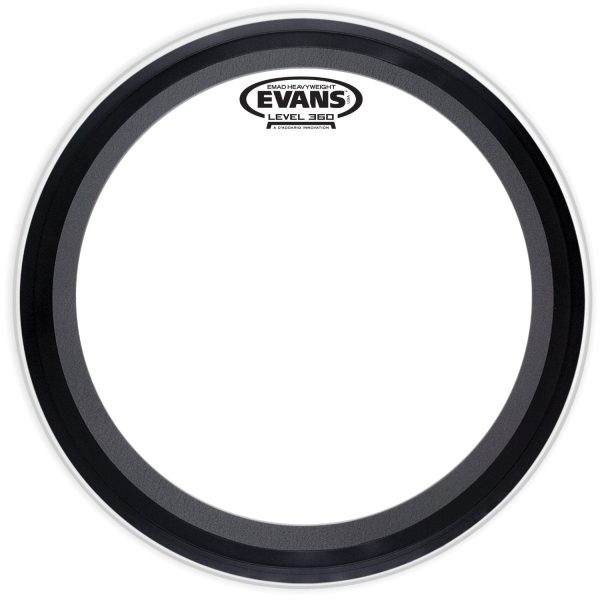 Evans Heads BD22EMADHW EMAD 22  Heavyweight Clear Bass Drum Head Online now