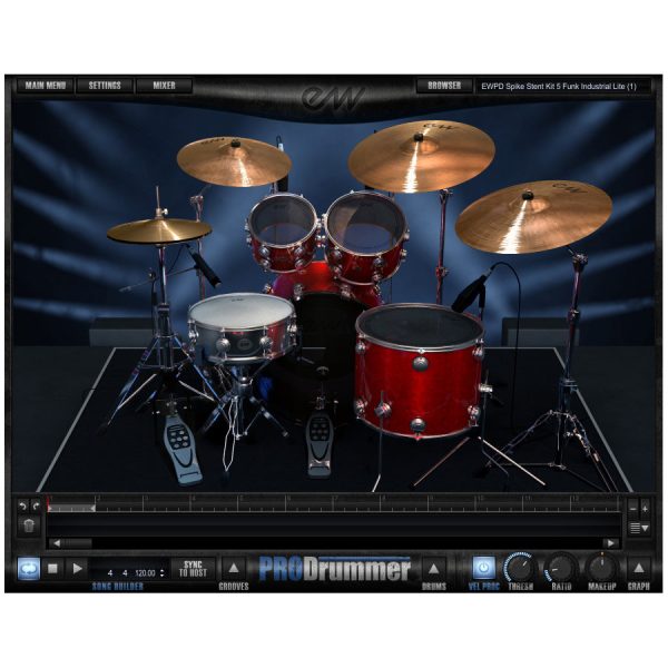 EastWest ProDrummer 2 Joe Chiccarelli Virtual Instrument For Cheap