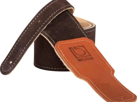 Boss BSS-25-BRN 2.5  Brown Suede Guitar Strap Online