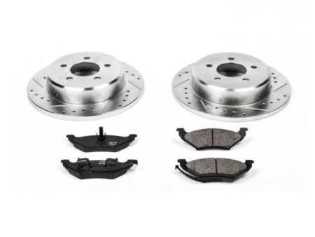 Power Stop 97-99 Chrysler Town & Country Rear Z23 Evolution Sport Brake Kit For Cheap