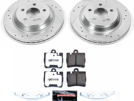 Power Stop 00-02 Mercedes-Benz S430 Rear Z26 Street Warrior Brake Kit For Sale