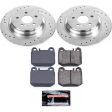 Power Stop 00-01 Mercedes-Benz ML430 Rear Z23 Evolution Sport Brake Kit Hot on Sale