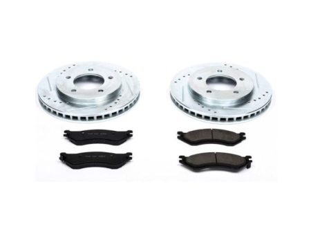 Power Stop 97-02 Ford Expedition Front Z23 Evolution Sport Brake Kit Discount