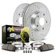 Power Stop 14-19 Nissan Rogue Front Z26 Street Warrior Brake Kit Hot on Sale