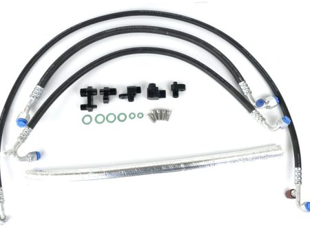 Fleece Performance 13-16 Dodge 6.7L Cummins 2nd Gen Swap Kit A C Line Reroute Kit Online Sale