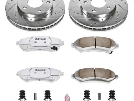 Power Stop 97-05 Buick Century Front Z26 Street Warrior Brake Kit Fashion