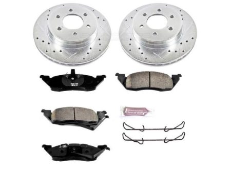 Power Stop 97-98 Dodge Dakota Front Z23 Evolution Sport Brake Kit Online Sale